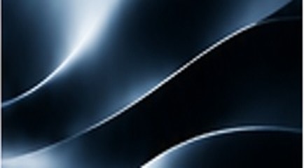 Abstract metallic architectural curves